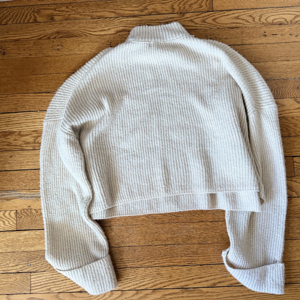 NYC Knits Patterned Cream Sweater - Size XL - NWOT - Picture 3 of 3